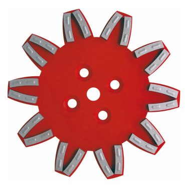 plateau de ponçage diamant 250mm pour ponceuse rectifieuse de sol