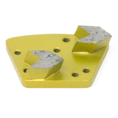 Segment compatible Blastrac pour retrait soigné de fines couches de revêtements