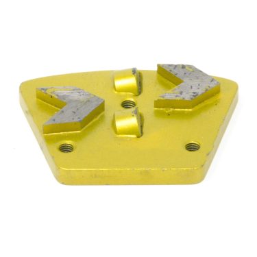 segment diamant + 2 PCD pour le retrait de revêtements sur béton