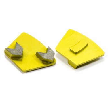 2 segments diamant TCK pour retrait soigné de fines couches de revêtements