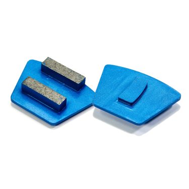 Outil trapèze 2 segments diamant pour retrait du béton tendre