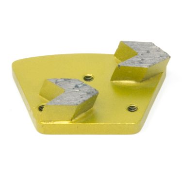 2 segments diamant TCK pour retrait soigné de fines couches de revêtements