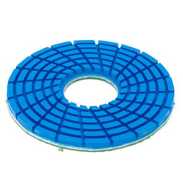 Plateau diamant résine 125mm pour polissage des sols pas cher