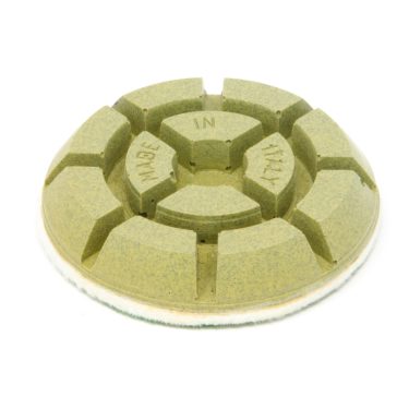 Pad résine 75mm pour ponçage et polissage du béton avec une ponceuse surfaceuse de sol