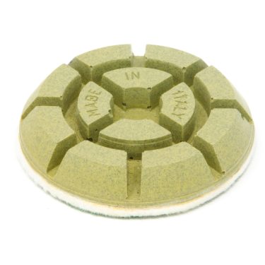 Pad résine 100mm pour ponçage et polissage du béton avec une ponceuse surfaceuse de sol
