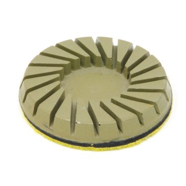 Pad résine 75mm pour ponçage et polissage du béton avec une ponceuse surfaceuse de sol