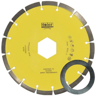 Set disques 230mm et entretoises pour DTF 35 SH 15 kW Von arx