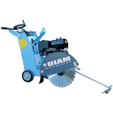 Scie à sol Ø450 mm moteur thermique 9,6 kW 13 CV