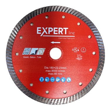 Disque Ø180mm turbo granit