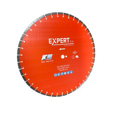 Disque Ø600mm laser béton pour scie à sol