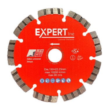 Disque Ø150mm turbo béton matériaux tendres