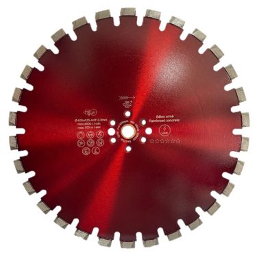 Disque Ø400mm turbo béton