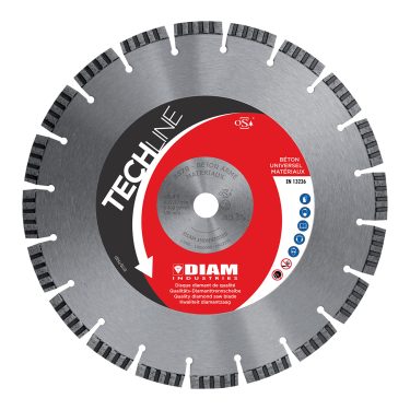 Disque diamant béton BS70 Ø 300 DIAM INDUSTRIES