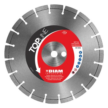 Disque diamant béton BS80 Ø 350 DIAM INDUSTRIES
