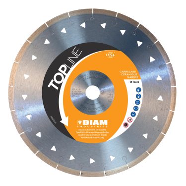 Disque diamant carrelage CR90 Ø 350 DIAM INDUSTRIES