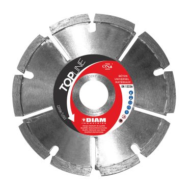 Disque diamant béton DJ Ø 125 DIAM INDUSTRIES