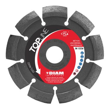 Disque diamant béton FR Ø 180 DIAM INDUSTRIES