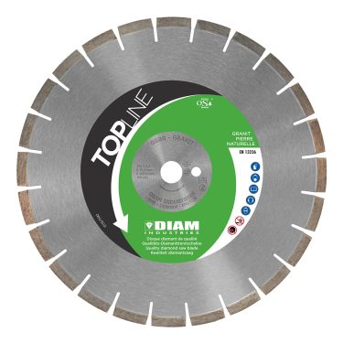 Disque diamant granit GS80 Ø 450 DIAM INDUSTRIES