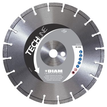 Disque diamant mixte MX70 Ø 300 DIAM INDUSTRIES