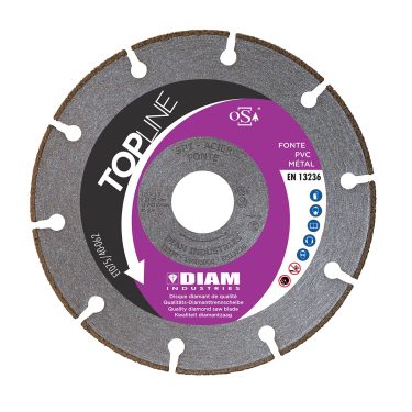 Disque diamant fonte SPI Ø 125 DIAM INDUSTRIES
