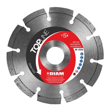 Disque diamant béton TRA Ø 180 DIAM INDUSTRIES