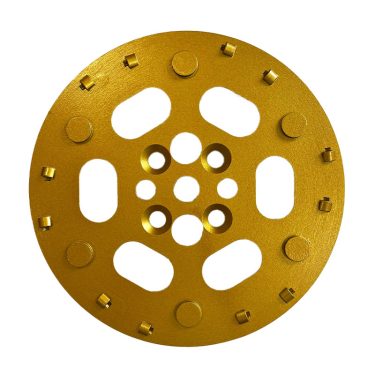 Plateau PCD 250 mm - 1/4 PCD + segments ronds