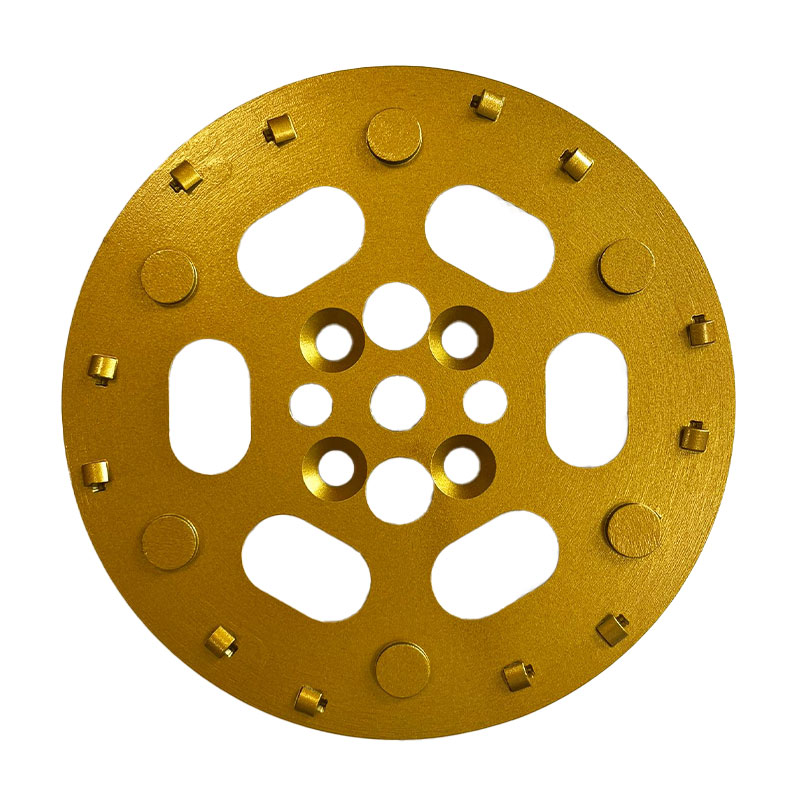 Plateau PCD 250 mm - 1/4 PCD + segments ronds