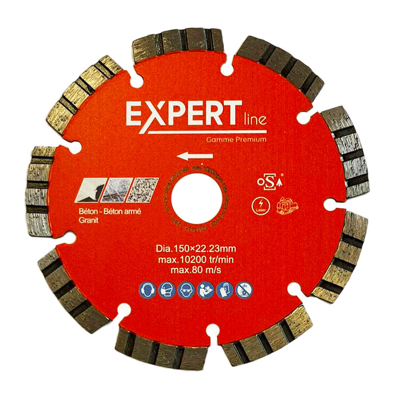 Disque Ø150mm pour béton et béton armé x2