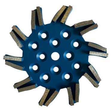 Plateau Étoile Béton Tendre 250mm - 20 Segments