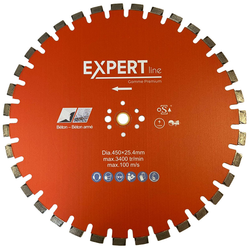 Disque Béton Armé 450mm pour C18 AGP