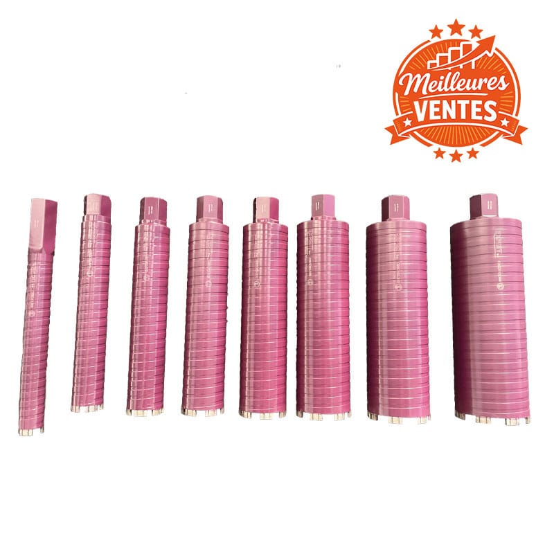 Couronnes laser carottage à sec