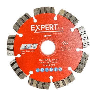 Disque Ø125mm pour béton et béton armé x2