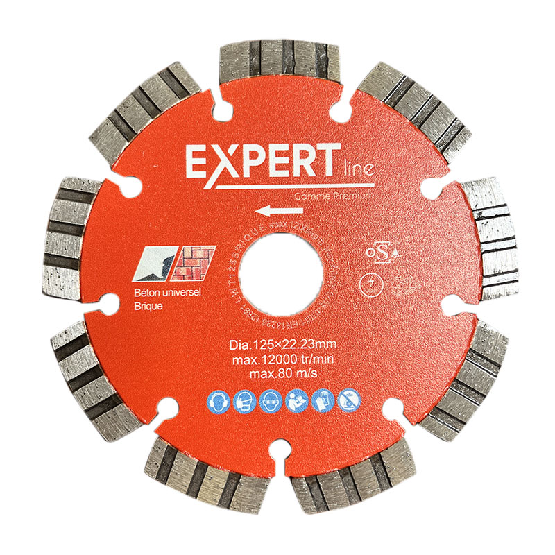 Disque Ø125mm matériaux tendres x2