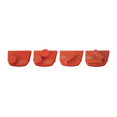 Segments métalliques pour béton dur