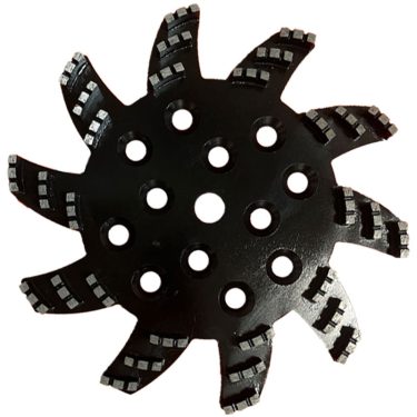 Plateau diamant 30 segments turbo Ø250mm