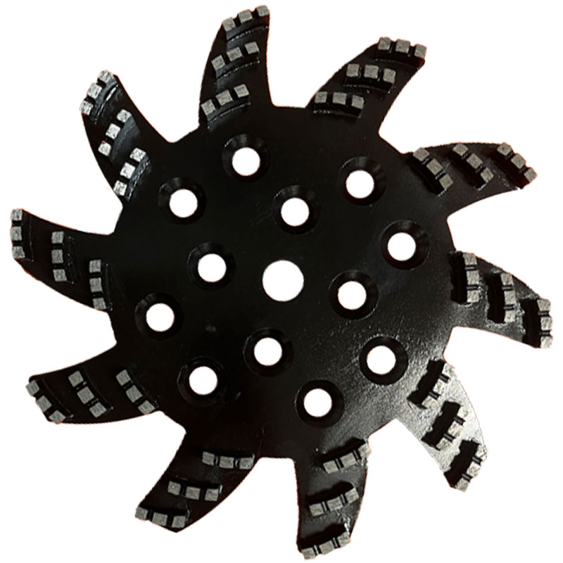 Plateau diamant 30 segments turbo Ø250mm