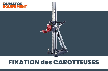 Fixation de carotteuses