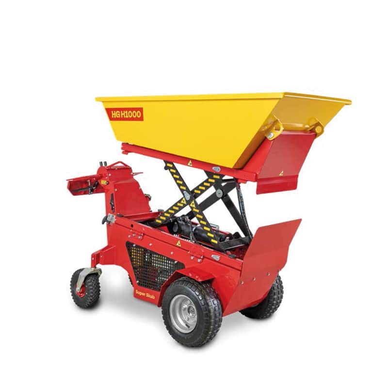 Dumper électrique 1000kg HG H1000 high tip